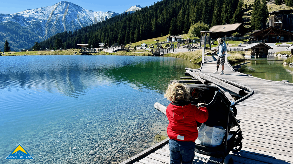 Der Erlebnispark Hög in Serfaus ist ideal für Familien geeignet.  | © unaufschiebbar.de
