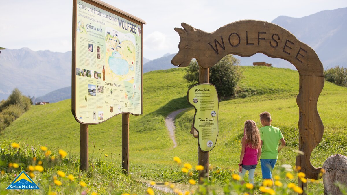 Geocaching Abenteuer Wo-Bä-Lu beim Wolfsee in der Familienregion Serfaus-Fiss-Ladis | © Serfaus-Fiss-Ladis Marketing GmbH | Andreas Kirschner