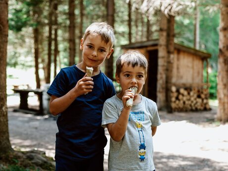 Harmonie und Abenteuer im Spielpark Rabuschl in Fiss | ©  Serfaus-Fiss-Ladis Marketing GmbH | Rene Raggl