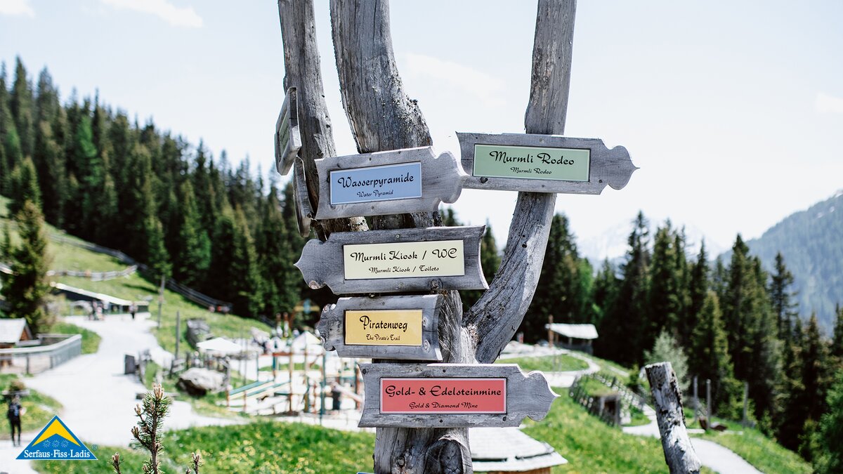 Kinderspielplatz in den Tiroler Alpen | ©  Serfaus-Fiss-Ladis Marketing GmbH | Rene Raggl