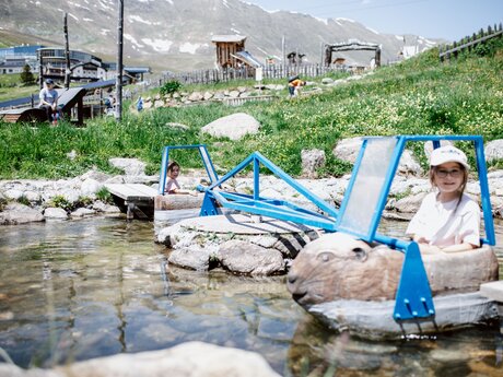 Viele Wasserspiele in Tirol | ©  Serfaus-Fiss-Ladis Marketing GmbH | Rene Raggl