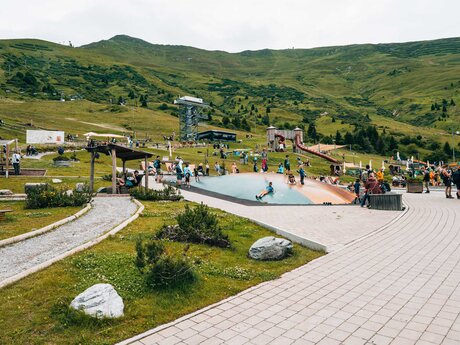 Springen, toben, spielen in Serfaus-Fiss-Ladis | © sommertage.com