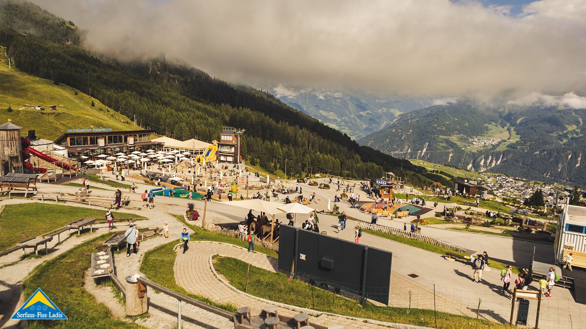 Zahlreiche Attraktionen am Berg in Tirol | © Serfaus-Fiss-Ladis Marketing GmbH | Marius Schatz, Roadtyping