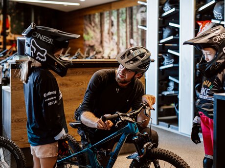 Fahrradverleih Bikepark SFL | ©  Serfaus-Fiss-Ladis Marketing GmbH | Rene Raggl