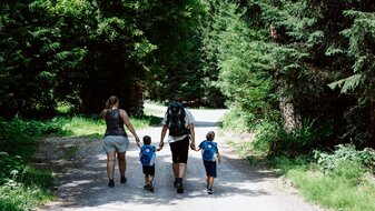 Unterwegs mit der Familie