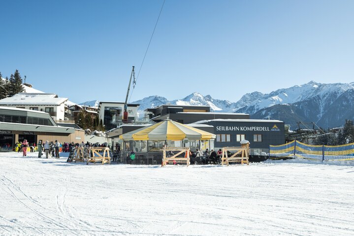 Schirmbar Talstation Komperdell