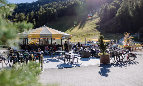 Schirmbar Talstation Komperdell