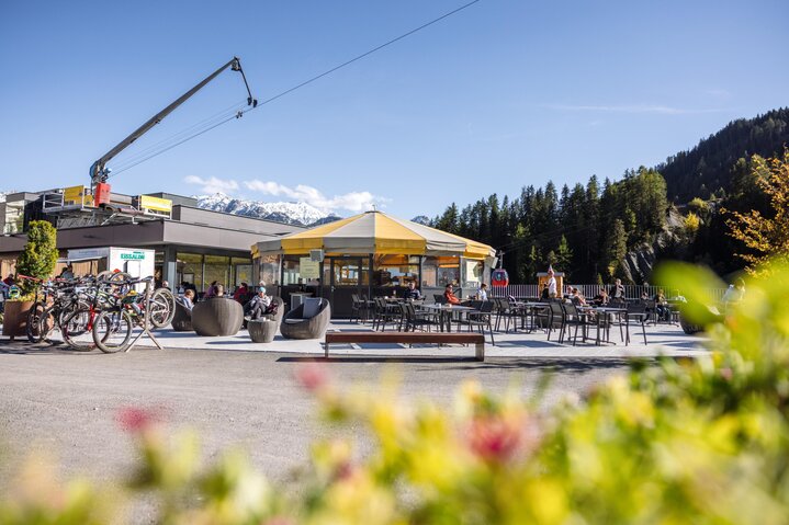 Schirmbar Talstation Komperdell